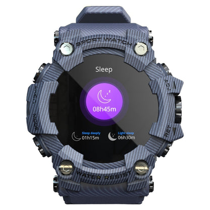 Lokmat ATTACK 1.28 inch TFT LCD Screen Smart Watch, Support Sleep Monitor / Heart Rate Monitor / Blood Pressure Monitor(Denim Blue) - free shipping - PMC Jewellery - Order now!