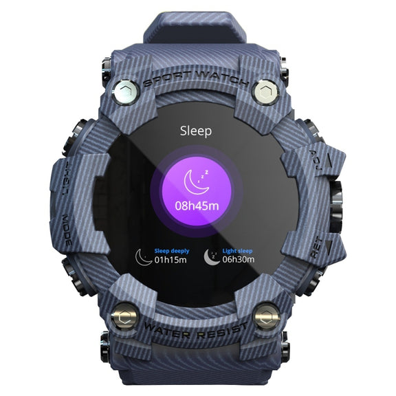 Lokmat ATTACK 1.28 inch TFT LCD Screen Smart Watch, Support Sleep Monitor / Heart Rate Monitor / Blood Pressure Monitor(Denim Blue)