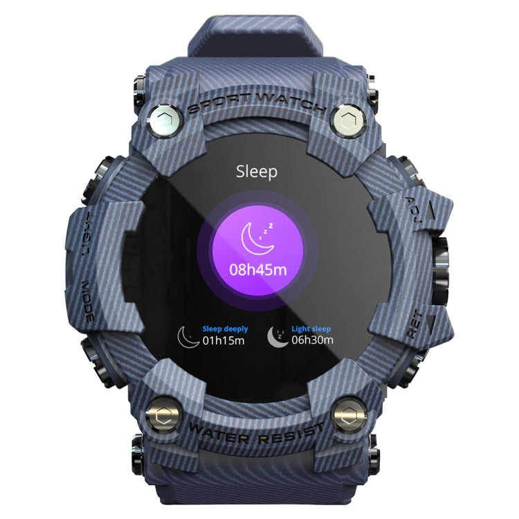 Lokmat ATTACK 1.28 inch TFT LCD Screen Smart Watch, Support Sleep Monitor / Heart Rate Monitor / Blood Pressure Monitor(Denim Blue)