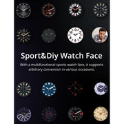 Lokmat ATTACK 1.28 inch TFT LCD Screen Smart Watch, Support Sleep Monitor / Heart Rate Monitor / Blood Pressure Monitor(Black)