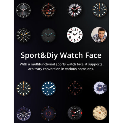 Lokmat ATTACK 1.28 inch TFT LCD Screen Smart Watch, Support Sleep Monitor / Heart Rate Monitor / Blood Pressure Monitor(Denim Blue) - free shipping - PMC Jewellery - Order now!