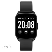 Lokmat KW17 1.3 inch TFT Screen IP68 Water-resistant Smart Watch, Support Sleep Monitor / Heart Rate Monitor / Blood Pressure Monitor(Black)