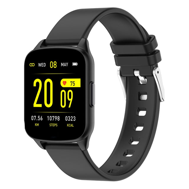 Lokmat KW17 1.3 inch TFT Screen IP68 Water-resistant Smart Watch, Support Sleep Monitor / Heart Rate Monitor / Blood Pressure Monitor(Black)