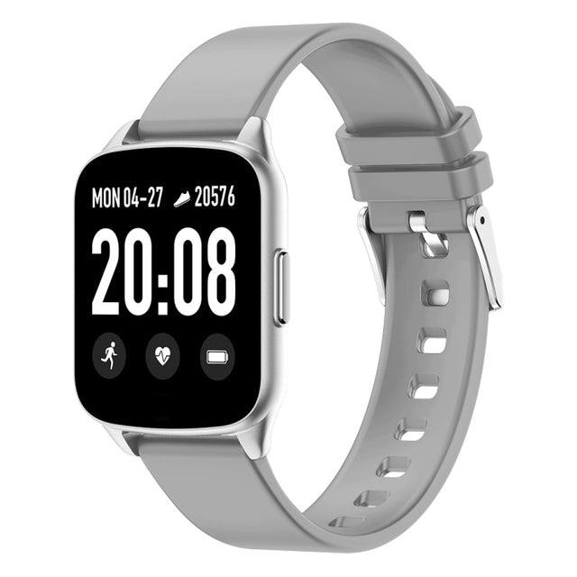 Lokmat KW17 1.3 inch TFT Screen IP68 Water-resistant Smart Watch, Support Sleep Monitor / Heart Rate Monitor / Blood Pressure Monitor(Grey)
