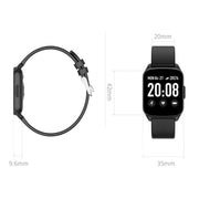 Lokmat KW17 1.3 inch TFT Screen IP68 Water-resistant Smart Watch, Support Sleep Monitor / Heart Rate Monitor / Blood Pressure Monitor(Green) - Smart Watches by Lokmat