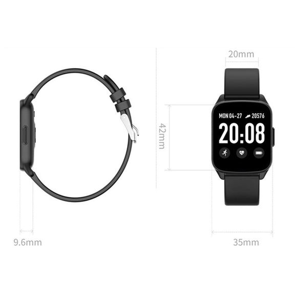 Lokmat KW17 1.3 inch TFT Screen IP68 Water-resistant Smart Watch, Support Sleep Monitor / Heart Rate Monitor / Blood Pressure Monitor(Green) - Smart Watches by Lokmat