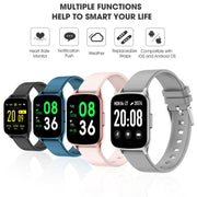 Lokmat KW17 1.3 inch TFT Screen IP68 Water-resistant Smart Watch, Support Sleep Monitor / Heart Rate Monitor / Blood Pressure Monitor(Green) - Smart Watches by Lokmat