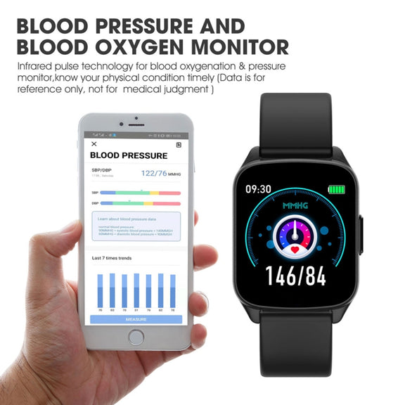 Lokmat KW17 1.3 inch TFT Screen IP68 Water-resistant Smart Watch, Support Sleep Monitor / Heart Rate Monitor / Blood Pressure Monitor(Green) - Smart Watches by Lokmat