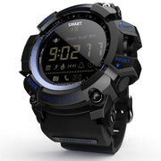 Lokmat MK16 LCD Screen 50m Water-resistant Smart Watch, Support Information Reminder / Remote Camera / Walking Motion Monitor(Blue)