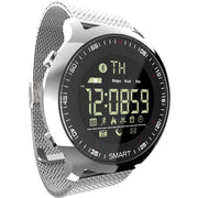 Lokmat MK18 1.1 inch Circle Screen IP68 Water-resistant Smart Watch, Support Information Reminder / Remote Camera / Walking Motion Monitor(Silver)