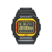 Lokmat MK22 1.21 inch FSTN LCD Screen 50m Water-resistant Smart Watch, Support Information Reminder / Remote Camera / Sport Record(Orange)