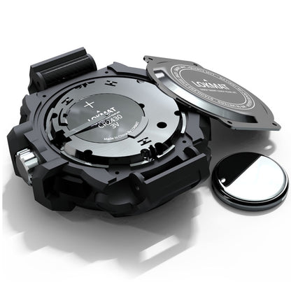 Lokmat MK28 1.4 inch FSTN Screen IP68 Waterproof Smart Watch, Support Information Reminder / Remote Camera / Sport Record(Black) - free shipping - PMC Jewellery - Order now!