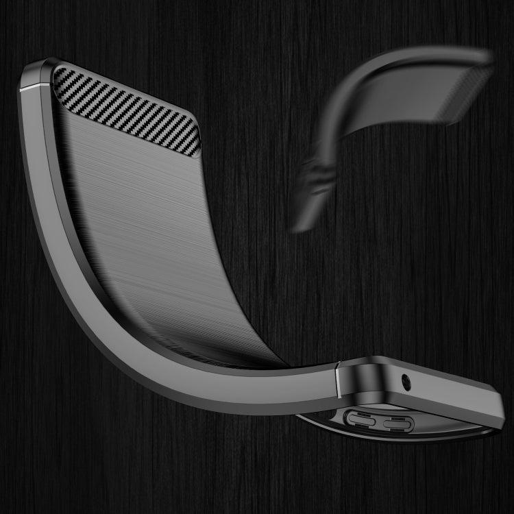 For Xiaomi Mi 11 Brushed Texture Carbon Fiber TPU Case(Black) - free shipping - PMC TechLife - Order now!