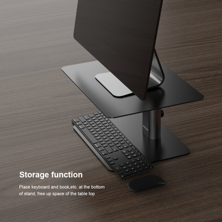 NILLKIN N6 Adjustable High Desk Laptop Monitor Stand Holder (Silver) - free shipping - PMC TechLife - Order now!