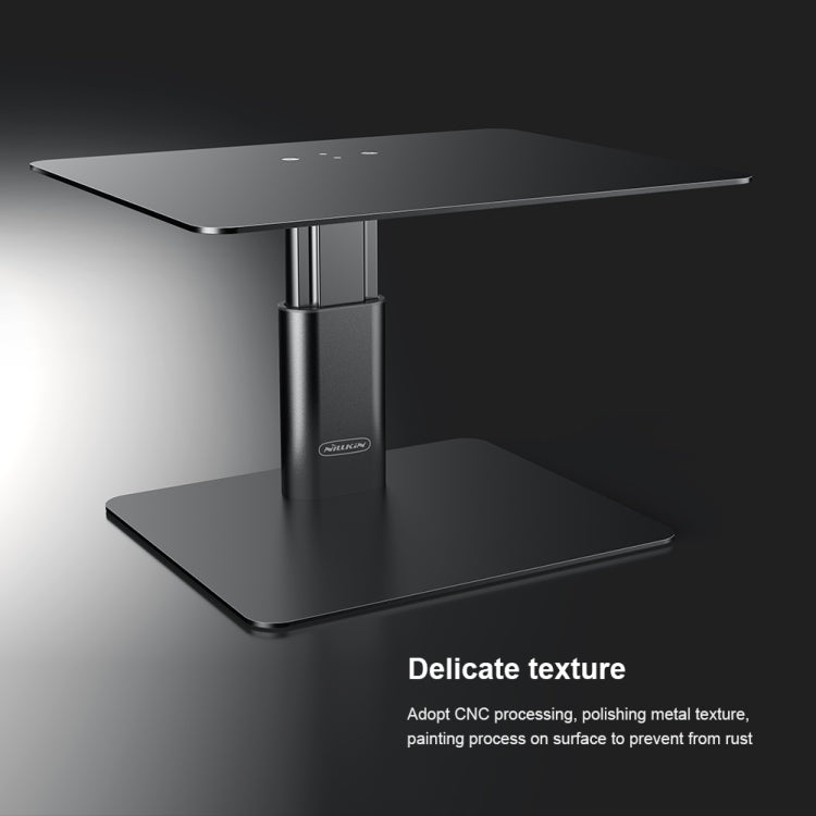 NILLKIN N6 Adjustable High Desk Laptop Monitor Stand Holder (Black) - free shipping - PMC TechLife - Order now!