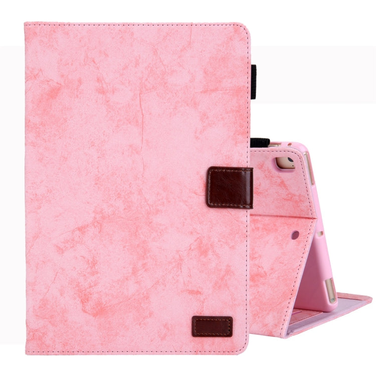 For iPad 10.2 2021 / 2020 / 2019 Business Style Horizontal Flip Leather Case, with Holder & Card Slot & Photo Frame & Sleep / Wake-up Function(Pink) - iPad 10.2 Cases by PMC TechLife | Online Shopping South Africa | PMC TechLife | Buy Now Pay Later Mobicred
