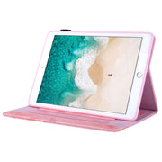For iPad 10.2 2021 / 2020 / 2019 Business Style Horizontal Flip Leather Case, with Holder & Card Slot & Photo Frame & Sleep / Wake-up Function(Pink)