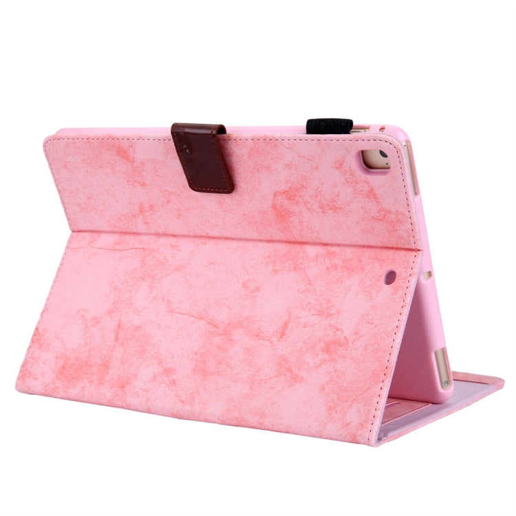 For iPad 10.2 2021 / 2020 / 2019 Business Style Horizontal Flip Leather Case, with Holder & Card Slot & Photo Frame & Sleep / Wake-up Function(Pink) - iPad 10.2 Cases by PMC TechLife | Online Shopping South Africa | PMC TechLife | Buy Now Pay Later Mobicred