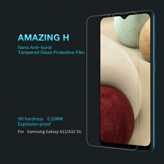 For Samsung Galaxy A12 & A32 5G NILLKIN H Explosion-proof Tempered Glass Film
