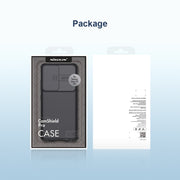 For Samsung Galaxy S21 Ultra 5G NILLKIN Black Mirror Pro Series Camshield Full Coverage Dust-proof Scratch Resistant Phone Case(Black)