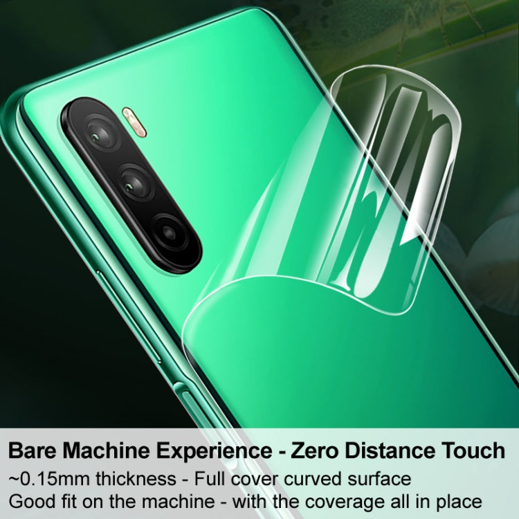 For Samsung Galaxy S21 5G 2pcs IMAK 0.15mm Curved Full Screen Protector Hydrogel Film Back Protector - Galaxy Tempered Glass by imak | Online Shopping South Africa | PMC TechLife | Buy Now Pay Later Mobicred