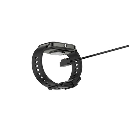 For Willful IP68 / SW021 / ID205U / ID205S USB Magnetic Charging Cable, Length: 1m(Black) - Charger by PMC Jewellery | Online Shopping South Africa | PMC Jewellery | Buy Now Pay Later Mobicred
