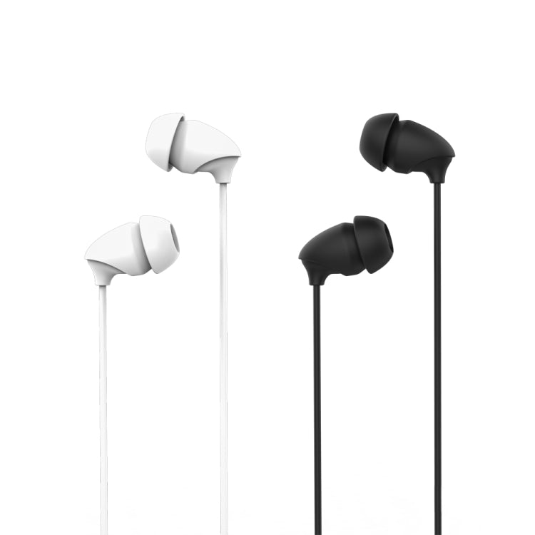 REMAX RM-588 In-Ear Stereo Sleep Earphone with Wire Control & MIC & Support Hands-free(Black) - Normal Style Earphone by REMAX | Online Shopping South Africa | PMC TechLife