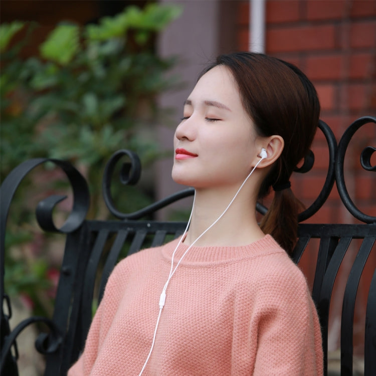 REMAX RM-588 In-Ear Stereo Sleep Earphone with Wire Control & MIC & Support Hands-free(Black) - Normal Style Earphone by REMAX | Online Shopping South Africa | PMC TechLife