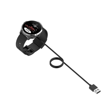For Suunto 7 USB Magnetic Charging Cable Charger with Data Function & Chip Protection, Length: 1m(Black) -  by PMC Jewellery | Online Shopping South Africa | PMC Jewellery | Buy Now Pay Later Mobicred