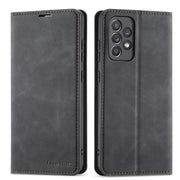 For Samsung Galaxy A52 5G / 4G Forwenw Dream Series Oil Edge Strong Magnetism Horizontal Flip Leather Case with Holder & Card Slots & Wallet & Photo Frame(Black)