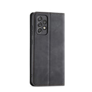 For Samsung Galaxy A52 5G / 4G Forwenw Dream Series Oil Edge Strong Magnetism Horizontal Flip Leather Case with Holder & Card Slots & Wallet & Photo Frame(Black)