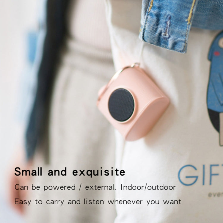 CM-2 3W Camera Shape Mini Single Speaker Bluetooth Speaker with Lanyard(Green) - free shipping - PMC TechLife - Order now!