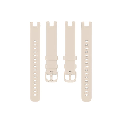 Compatible with Garmin Lily Silicone Watch Band(Khaki) - Watch Bands by PMC Jewellery | Online Shopping South Africa | PMC Jewellery | Buy Now Pay Later Mobicred