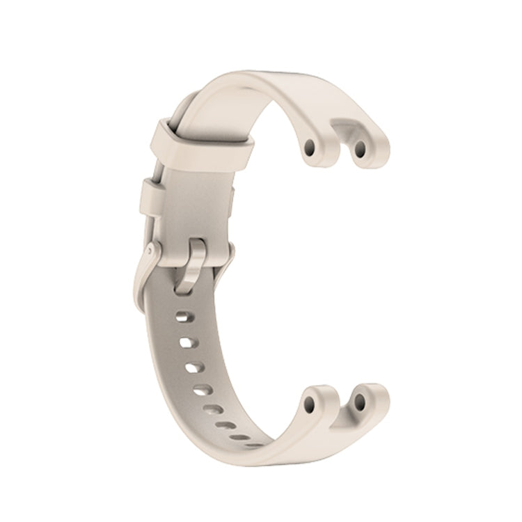 Compatible with Garmin Lily Silicone Watch Band(Khaki) - Watch Bands by PMC Jewellery | Online Shopping South Africa | PMC Jewellery | Buy Now Pay Later Mobicred