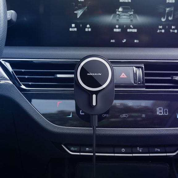 NILLKIN MagRoad Magnetic Car Holder with Wireless Charging