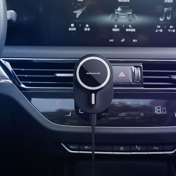 NILLKIN MagRoad Magnetic Car Holder with Wireless Charging