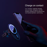 NILLKIN MagRoad Magnetic Car Holder with Wireless Charging