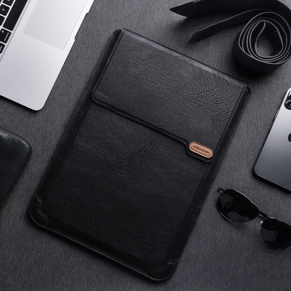 NILLKIN Water Wave Texture Versatile Laptop Sleeve For 14.0 inch and Below(Black)