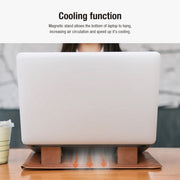 NILLKIN Water Wave Texture Versatile Laptop Sleeve For 14.0 inch and Below(Black)