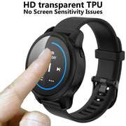Electroplating Full Coverage TPU Protective Case for Garmin Venu(Black)