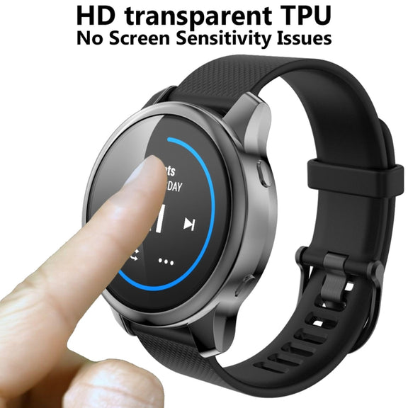 Electroplating Full Coverage TPU Protective Case for Garmin Venu(Space Gray)