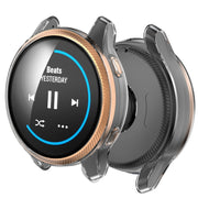 Electroplating Full Coverage TPU Protective Case for Garmin Venu(Transparent)