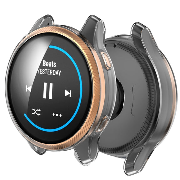 Electroplating Full Coverage TPU Protective Case for Garmin Venu(Transparent)