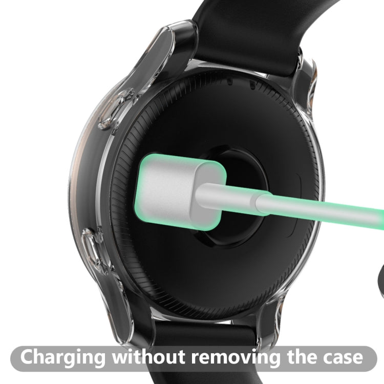 Electroplating Full Coverage TPU Protective Case for Garmin Venu(Transparent)