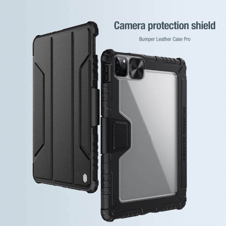 NILLKIN Armoured Pro Flip Cover Leather Case With Stand & Pen Slot & Sleep Function For iPad Air 2022 / 2020 10.9 / Air 4 / Pro 11 inch (2020) - free shipping - PMC Jewellery - Order now!