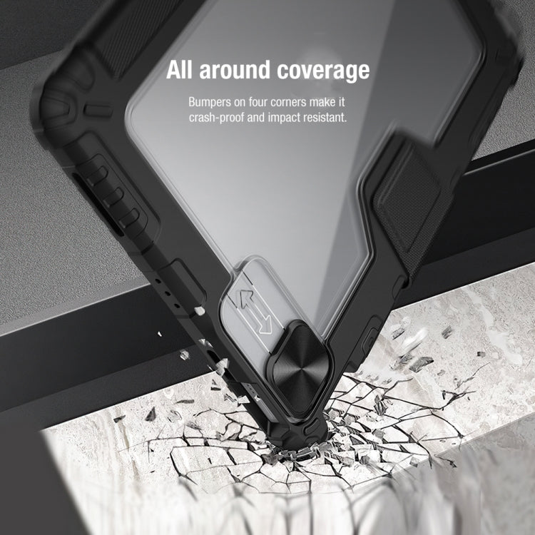 NILLKIN Armoured Pro Flip Cover Leather Case With Stand & Pen Slot & Sleep Function For iPad Air 2022 / 2020 10.9 / Air 4 / Pro 11 inch (2020) - free shipping - PMC Jewellery - Order now!