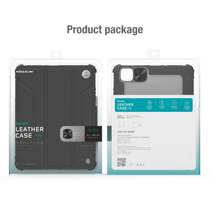 NILLKIN Armoured Pro Flip Cover Leather Case With Stand & Pen Slot & Sleep Function For iPad Air 2022 / 2020 10.9 / Air 4 / Pro 11 inch (2020) - free shipping - PMC Jewellery - Order now!
