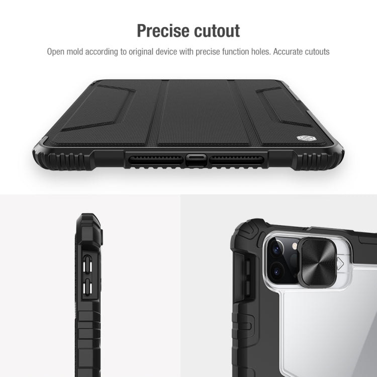 NILLKIN Armoured Pro Flip Cover Leather Case With Stand & Pen Slot & Sleep Function For iPad Air 2022 / 2020 10.9 / Air 4 / Pro 11 inch (2020) - free shipping - PMC Jewellery - Order now!