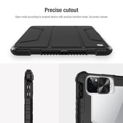 NILLKIN Armoured Pro Flip Cover Leather Case With Stand & Pen Slot & Sleep Function For iPad Air 2022 / 2020 10.9 / Air 4 / Pro 11 inch (2020) - free shipping - PMC Jewellery - Order now!