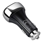 YSY-312PD QC3.0 USB + PD 18W USB-C / Type-C Dual Ports Fast Charging Car Charger(Black)